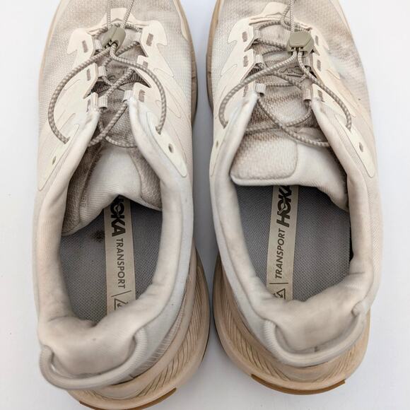 Hoka One One Transport Hiking Running Shoes Women's Eggnog Size US10B EU42 2/3 - Picture 7 of 12